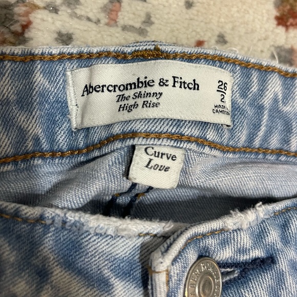 Abercrombie the skinny high rise curve love jeans - Picture 4 of 8